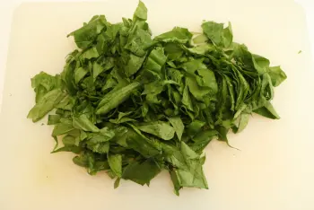 Pâtes à la feta, saumon, tomates cerises et épinards d'Erika : Étape 3