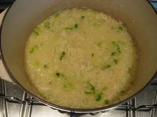 Risotto crémeux aux petits légumes : Étape 19