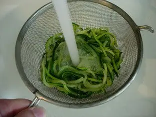 Tagliatelles et spaghetti de courgettes façon carbonara : Étape 6