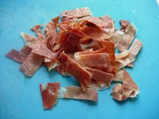 Tagliatelles et spaghetti de courgettes façon carbonara : Étape 8