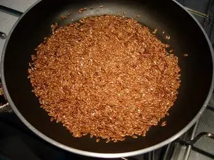 Risotto crémeux aux légumes et graines de lin : Étape 13