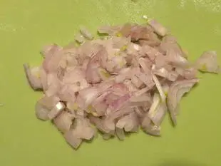 Spaghettis au saumon fumé : Étape 2