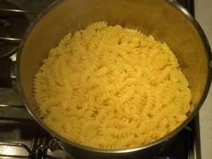 Pâtes aux asperges vertes : Étape 3