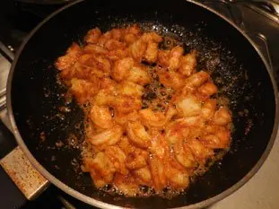 Risotto de crevettes au curry : Étape 3