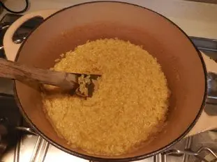 Risotto de crevettes au curry : Étape 8