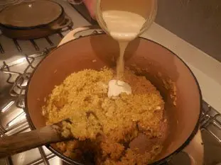 Risotto de crevettes au curry : Étape 9