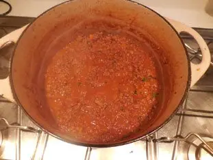 Spaghetti Bolognaise : Étape 8