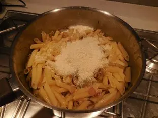 Penne aux artichauts violets : Étape 8