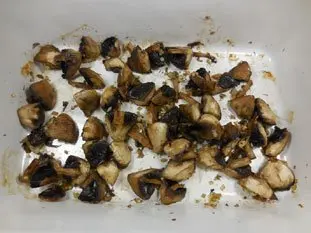 Spaghetti aux champignons : Étape 4