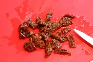 Pâtes au pesto et tomates confites : Étape 4