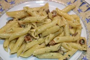 Penne aux champignons