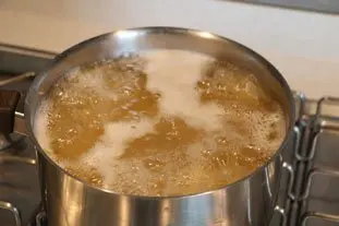 Pâtes aux champignons : Étape 6