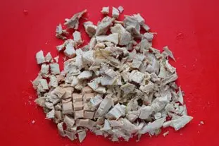 Riz de poule aux poireaux : Étape 2