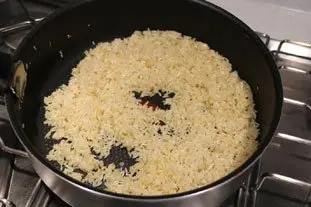 Riz de poule aux poireaux : Étape 5