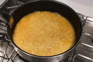 Riz de poule aux poireaux : Étape 7