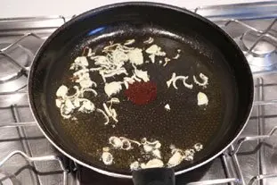 Riz de poule aux poireaux : Étape 9