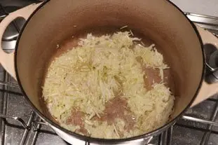 Risotto aux morilles, vin Jaune et Mont d'or : Étape 4