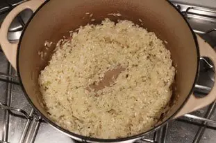 Risotto aux morilles, vin Jaune et Mont d'or : Étape 5