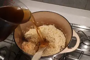 Risotto aux morilles, vin Jaune et Mont d'or : Étape 6