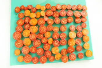 Risotto aux courgettes et tomates cerises : Étape 2