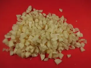 Paysanne de légumes : Étape 2