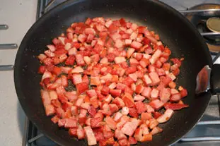 Quiche au 2 fromages : Étape 4