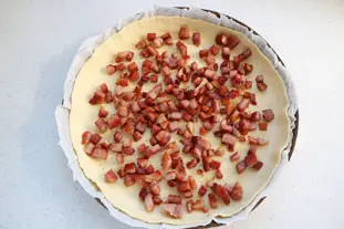 Quiche au 2 fromages : Étape 6