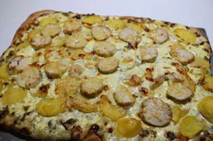 Tarte boulangère poulet-pommes de terre
