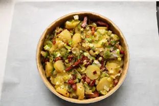 Tourte poireaux-pommes de terre : Étape 13