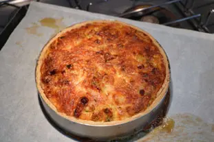 Tourte poireaux-pommes de terre : Étape 16