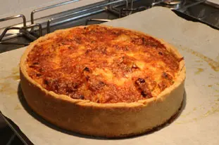 Tourte poireaux-pommes de terre : Étape 17