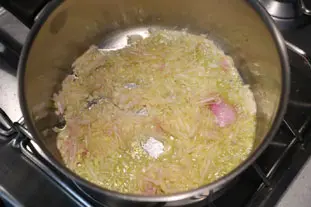 Tarte boulangère thon-champignons : Étape 4