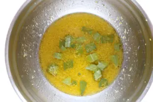 Tarte saumon et fondue de poireaux : Étape 2