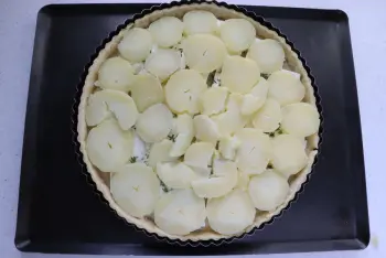 Tarte de pommes de terre au fromage : Étape 5