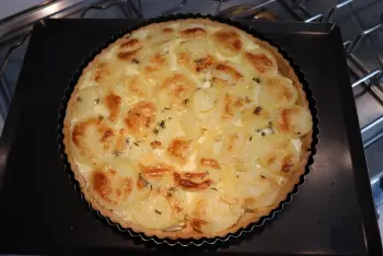 Tarte de pommes de terre au fromage : Étape 7
