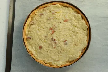 Tarte à l'oignon Mornay : Étape 16