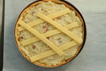 Tarte à l'oignon Mornay : Étape 17