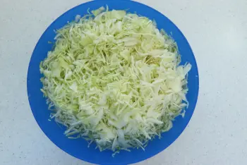 Quiche chou et cheddar : Étape 3