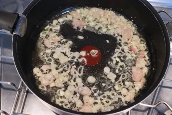 Quiche chou et cheddar : Étape 4