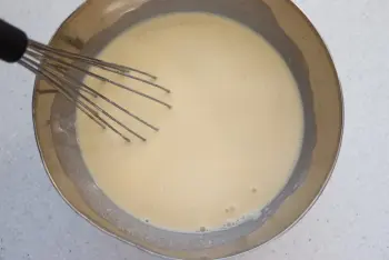 Quiche chou et cheddar : Étape 7