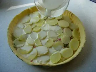 Tarte au Maroilles : Étape 12