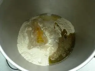 Tarte au fromage : Étape 1