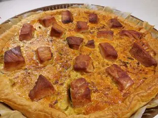 Tarte poireaux-thon frais : Étape 11