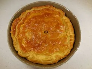Tourte champignons-poulet : Étape 14