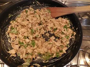 Tourte champignons-poulet : Étape 8