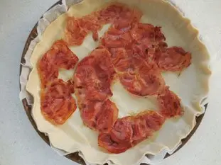 Tarte fine aux endives : Étape 4