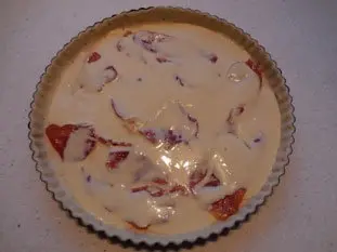 Tarte fine aux échalotes confites : Étape 10