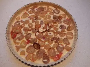 Tarte fine aux échalotes confites : Étape 11