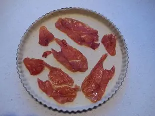 Tarte fine aux échalotes confites : Étape 9