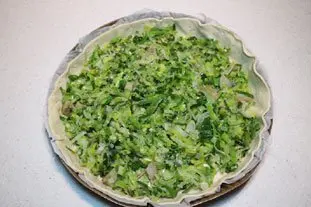 Fine tarte poireaux-artichauts à la piémontaise : Étape 9